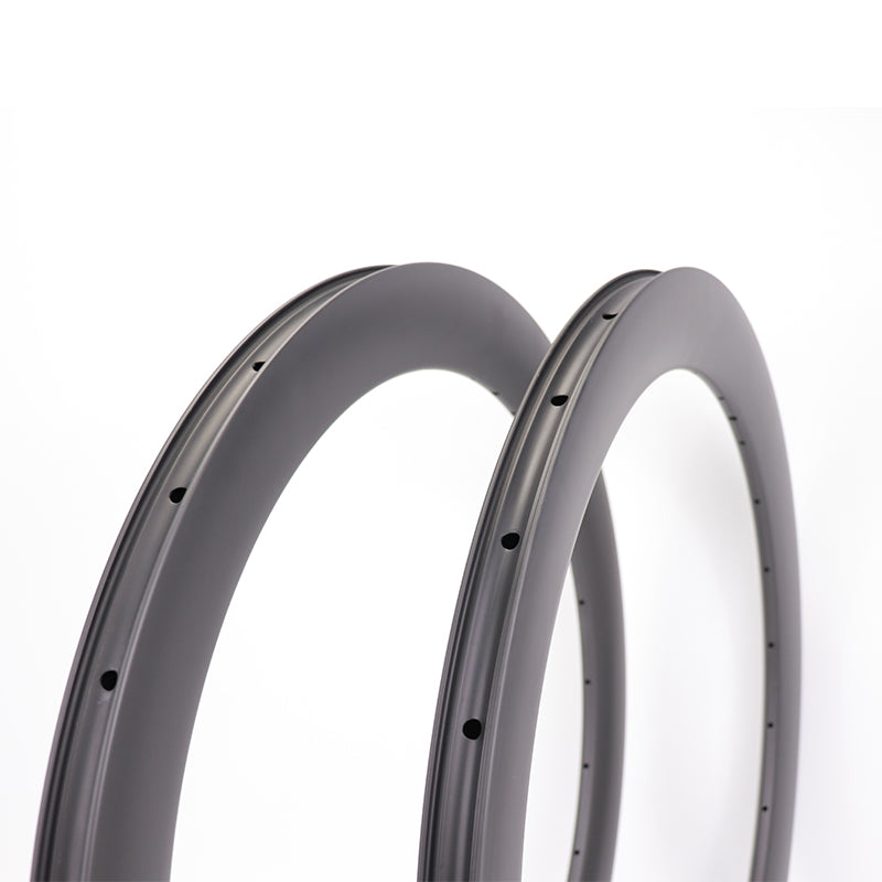 Ultra-Lightweight Carbon Fiber Wheel Rims for Enhanced Performance 50mm 370g