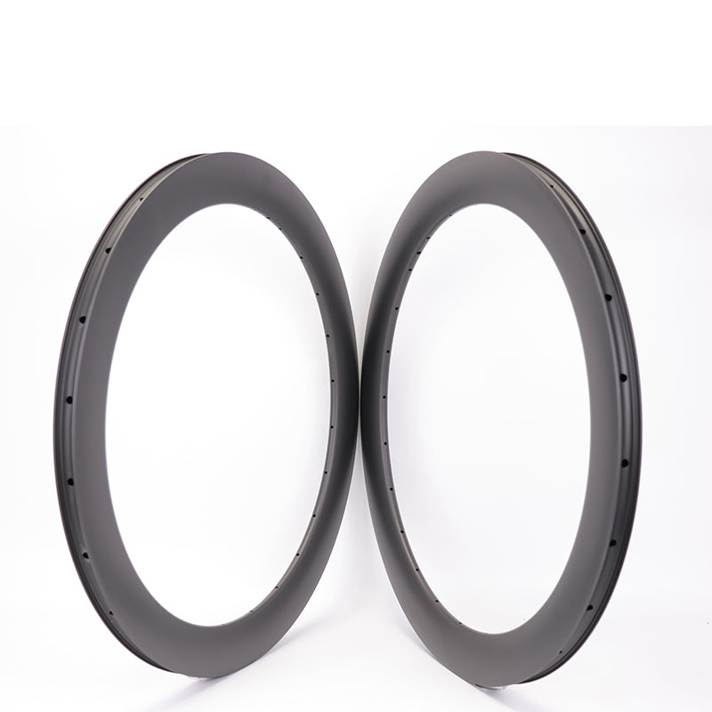 Ultra-Lightweight Carbon Fiber Wheel Rims for Enhanced Performance 50mm 370g