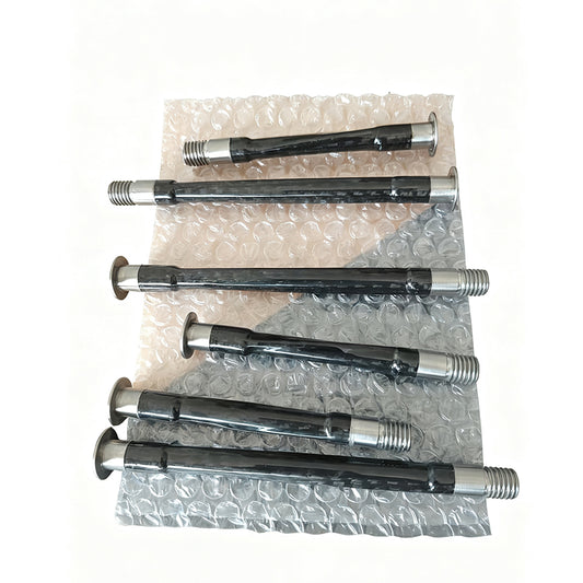 Carbon thru axles