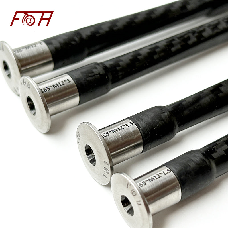 Carbon Thru Axle Road Bicycle Wheel Axle 142x12 / 100x12