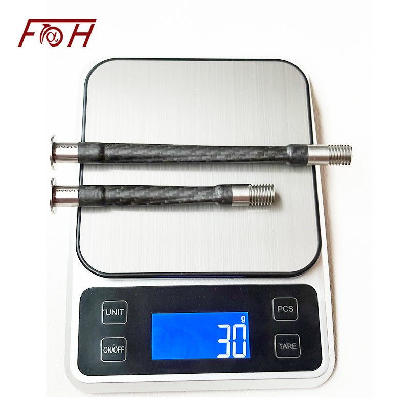 Carbon Thru Axle Road Bicycle Wheel Axle 142x12 / 100x12